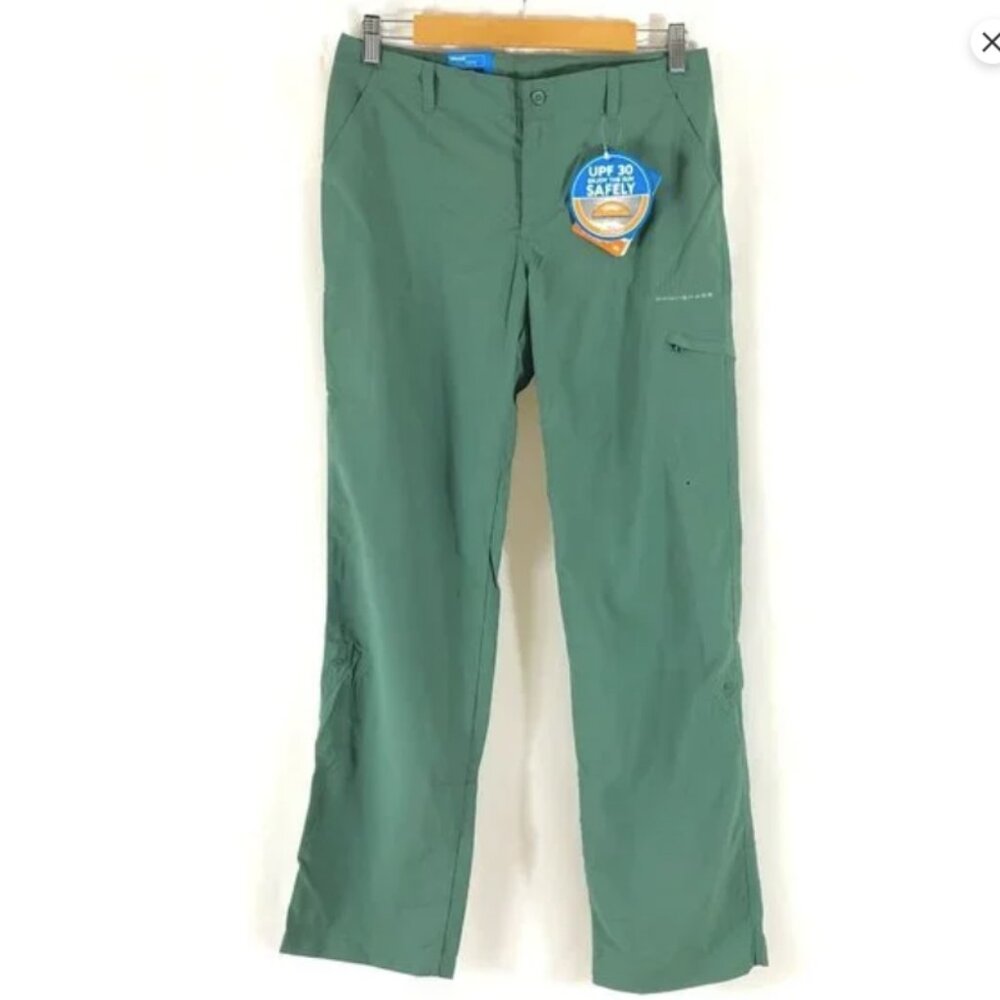 NWT Columbia Womens Aruba Roll Up Pants with UPF